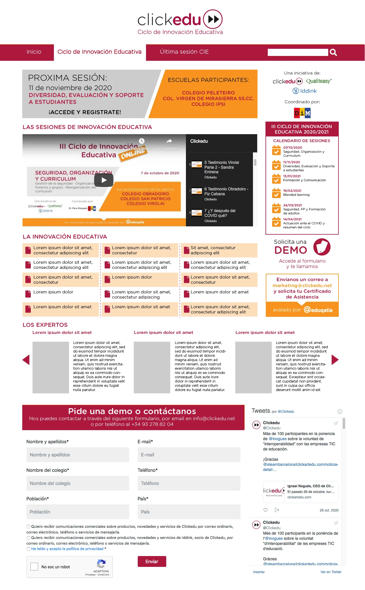 Cicle d'Innovació Educativa