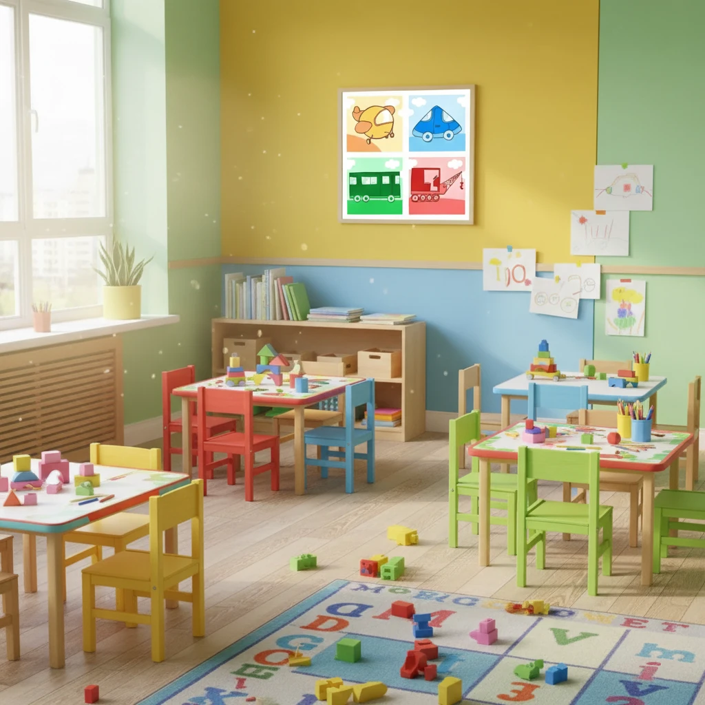 vehiculos de formas y colores