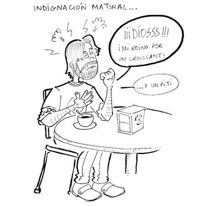 Indignación matinal